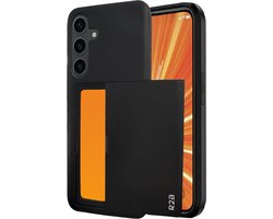 R2B Hoesje geschikt voor Samsung Galaxy A55 met Pasjeshouder - 3 Pasjes - Screenprotector - Telefoonhoesjes - Gsm Hoesje - Phone Case - Model Utrecht
