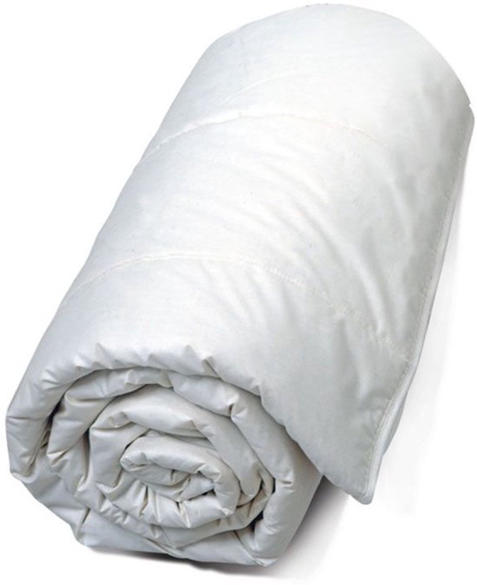 Topmerk natuur zijde zomerdekbed (B-keuze) hoogwaardig 100% zijde zomer dekbed. – Litsjumeaux – 260x220 cm DUURZAMERE KEUZE