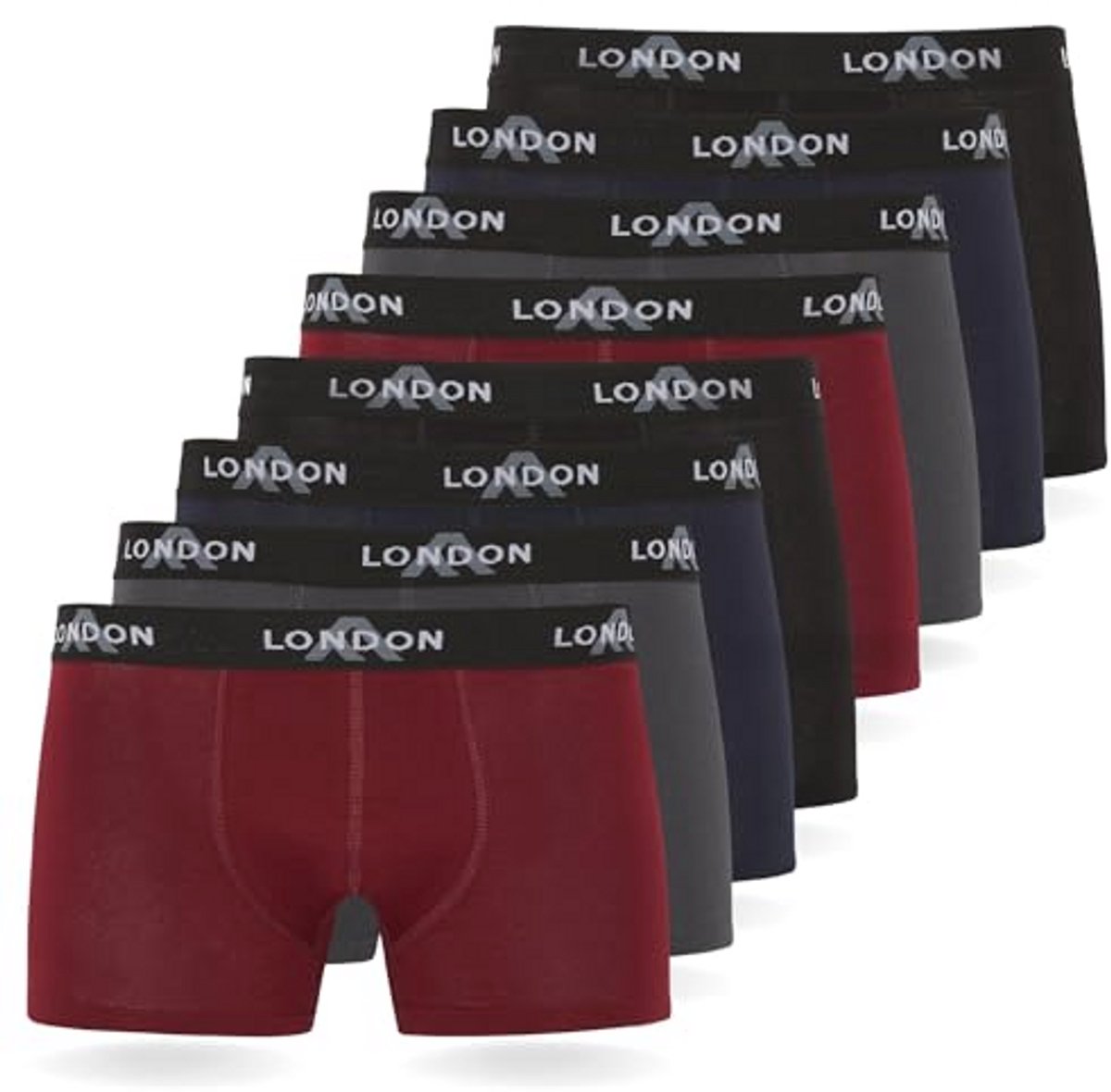 Comfortabele Hipsters voor Mannen - Boxershorts in Blauw - Verpakt per 4 of 8 Stuks, XXL