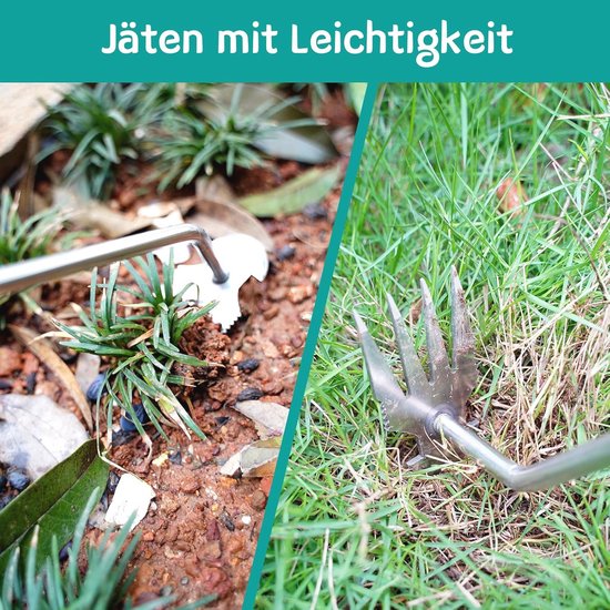 Lange Stiel Unkrautstecher voor Efficiënte Gartenarbeit van Merkloos	 — afbeelding 5