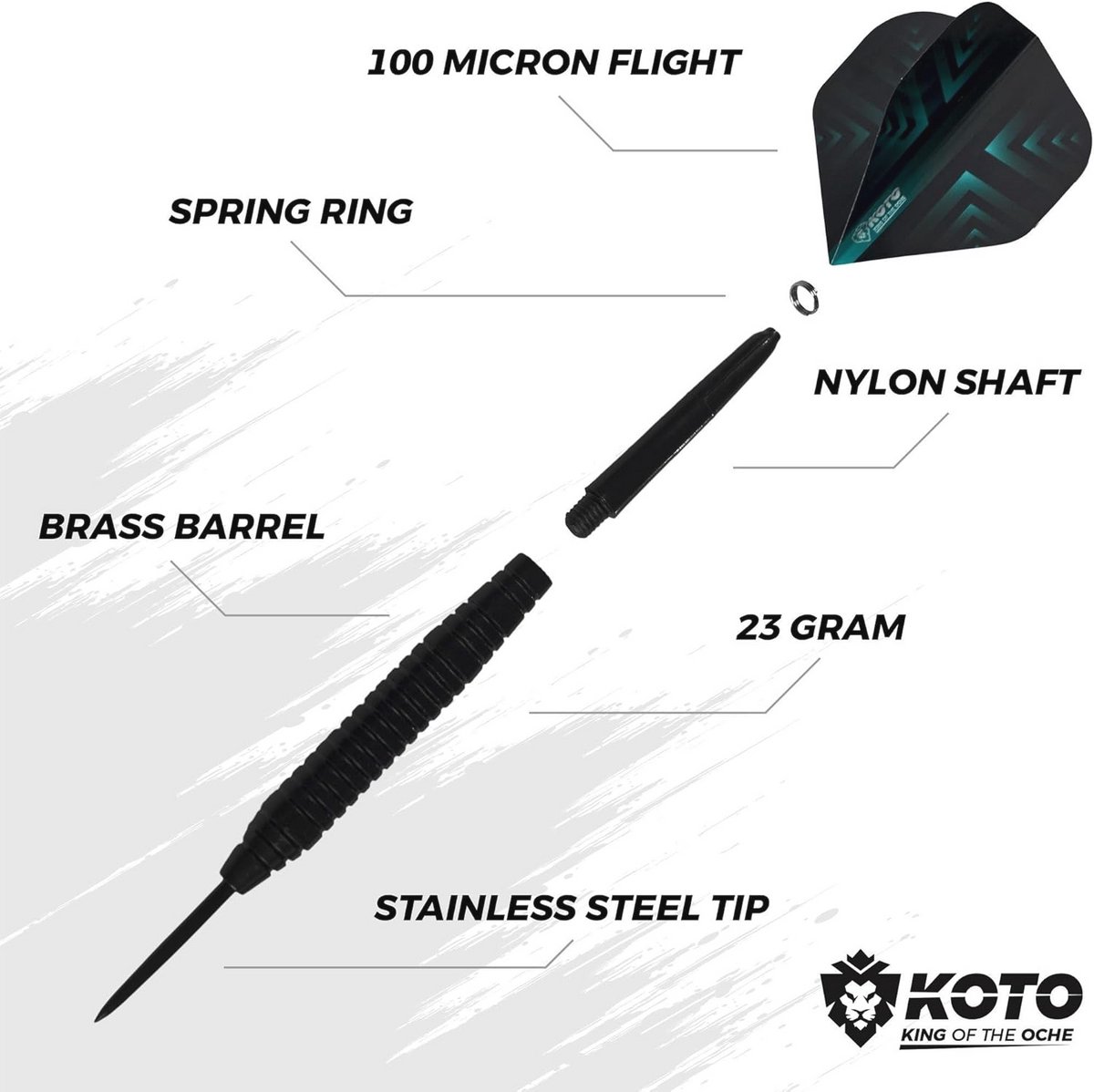 Hoogwaardig Sisal Dartbord Set - Professionele Darts met Toebehoren