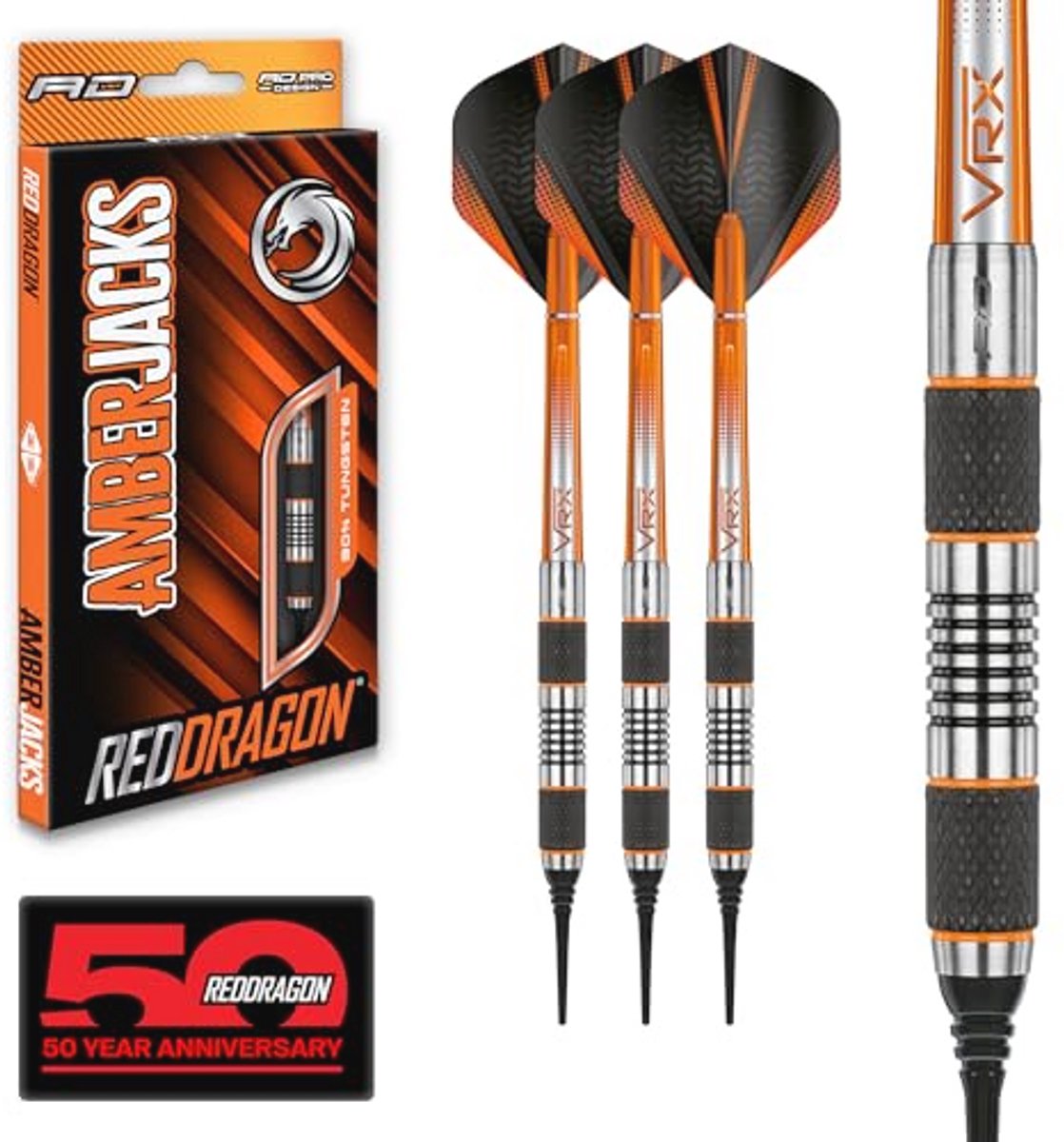Professionele 18g Tungsten Softip Dartpijlen Set met Takeholders
