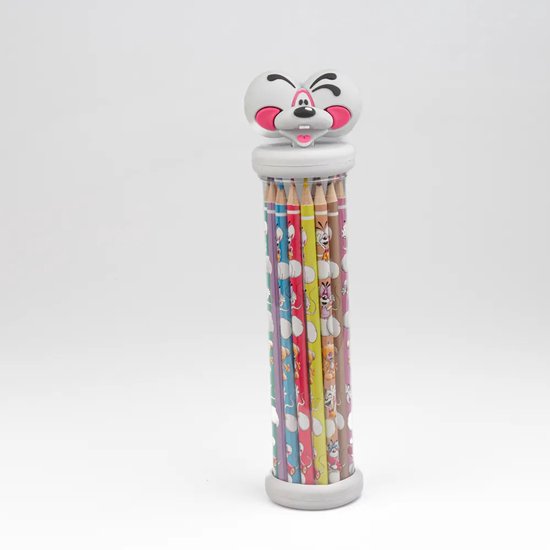 Diddl Is Back - Set met 12 potloden en 3D figuur van Diddl