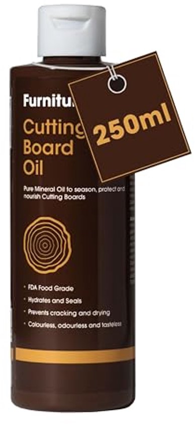 Olie 250ML – Geschikt voor Snijplanken, Keukenblokken