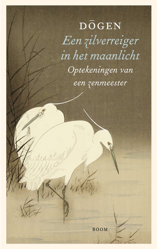 Een zilverreiger in het maanlicht - cover