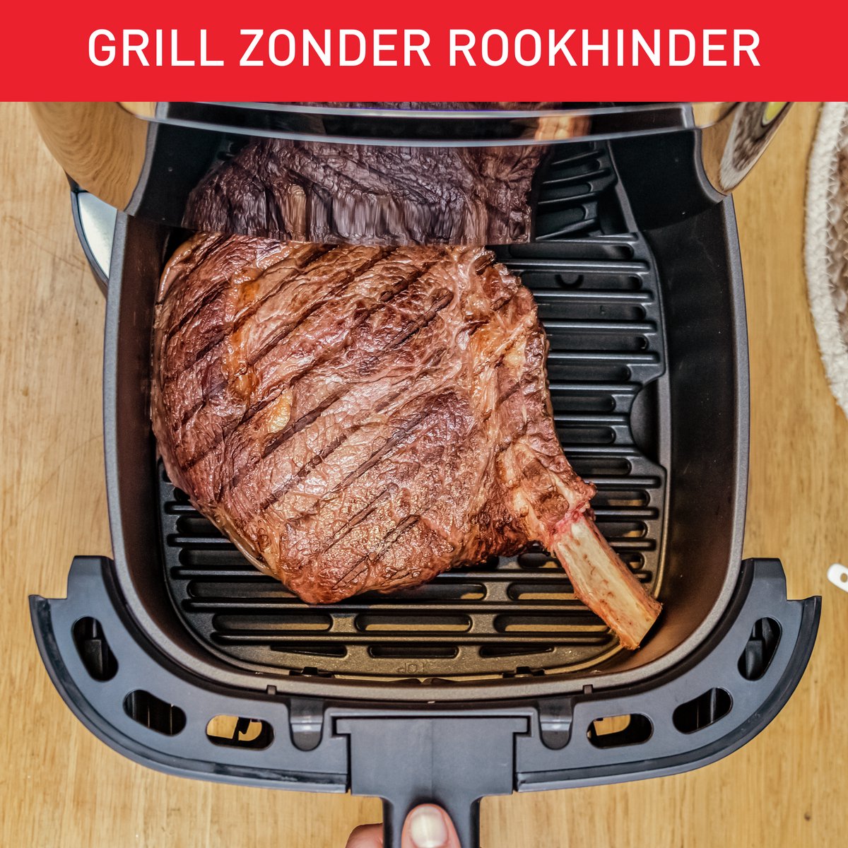 Tefal Easy Fry & Grill XXL EY8018 - Airfryer - 6.5L - Grillfunctie - Voor 6 Personen - Zwart — afbeelding 3