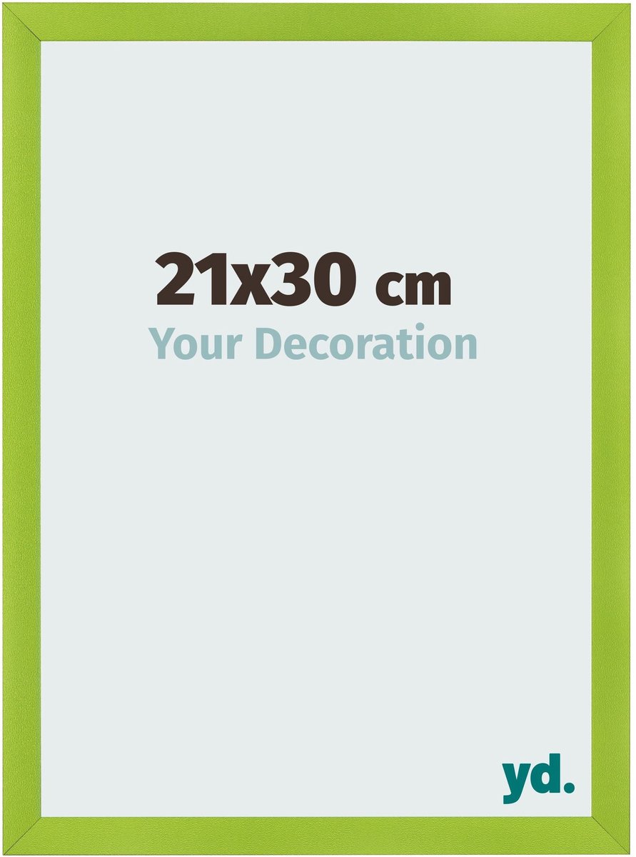 yd. Your Decoration - Fotolijst 21x30 cm - MDF - Groen - Pisa
