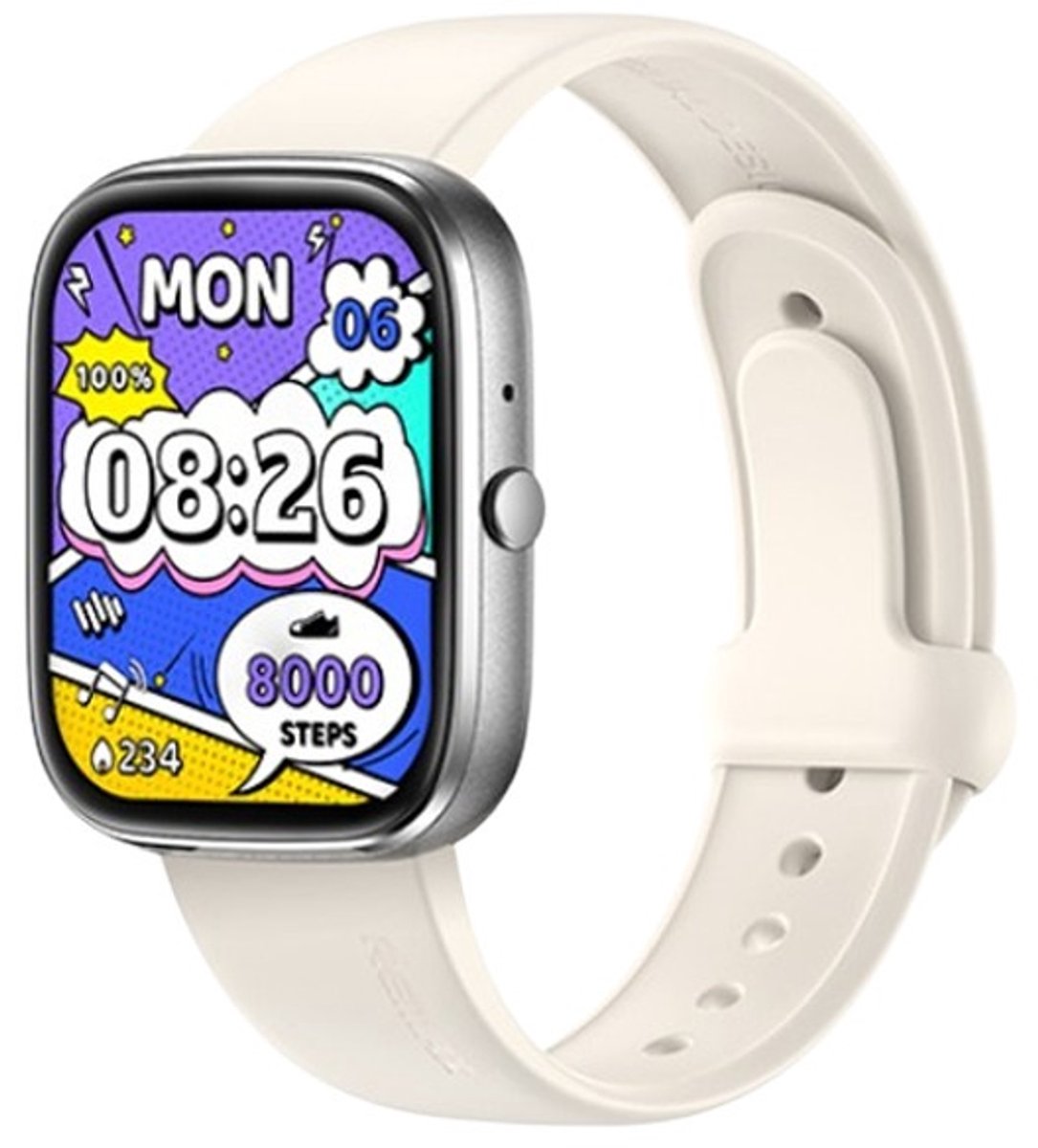 Remax WATCH25 - SmartWatch - IP68 - Sport Modi - Zilver