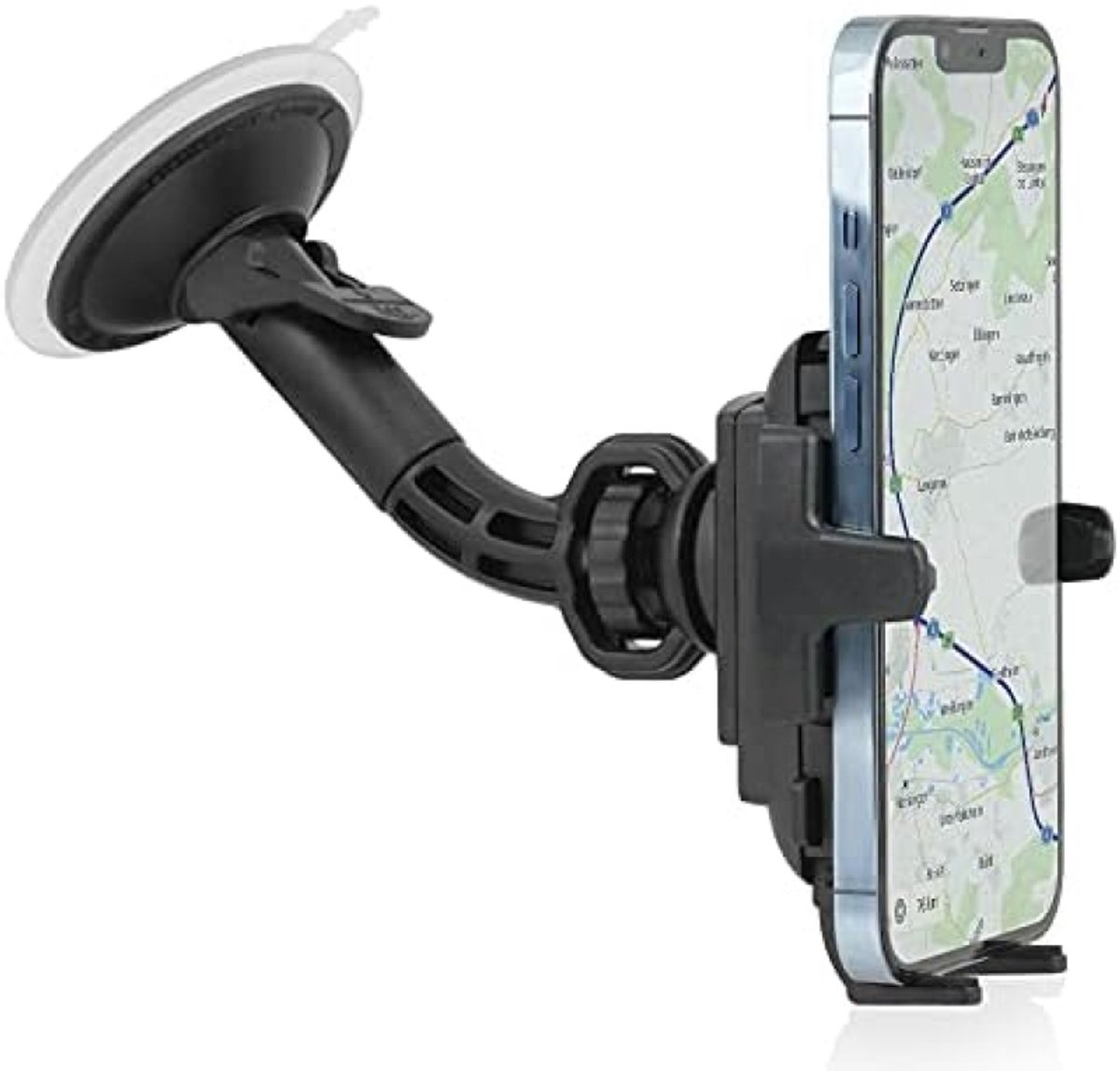 ST TRADING Universele Autohouder voor Smartphones - Zwart