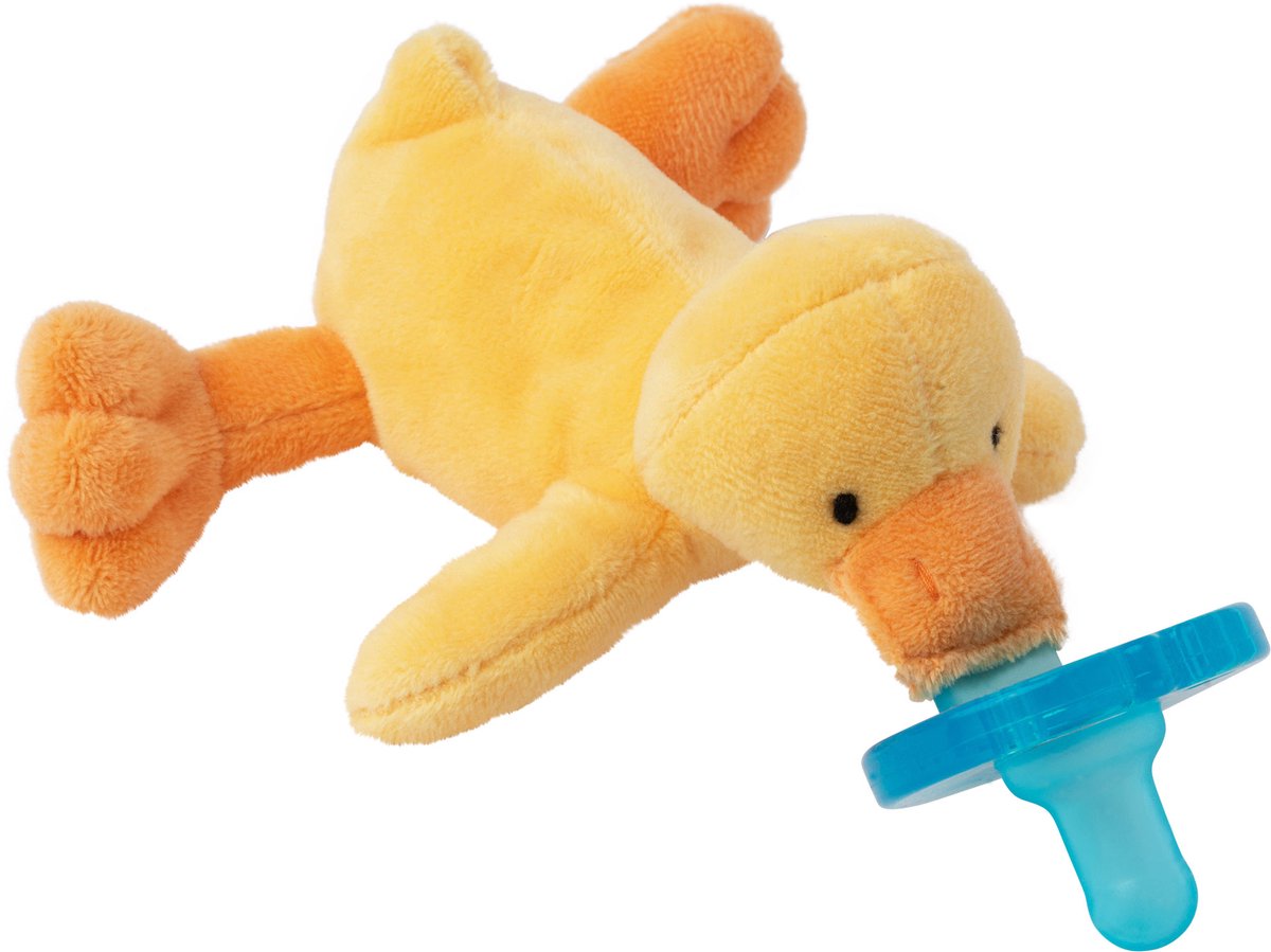 Wubbanub fopspeen met knuffel - Eend