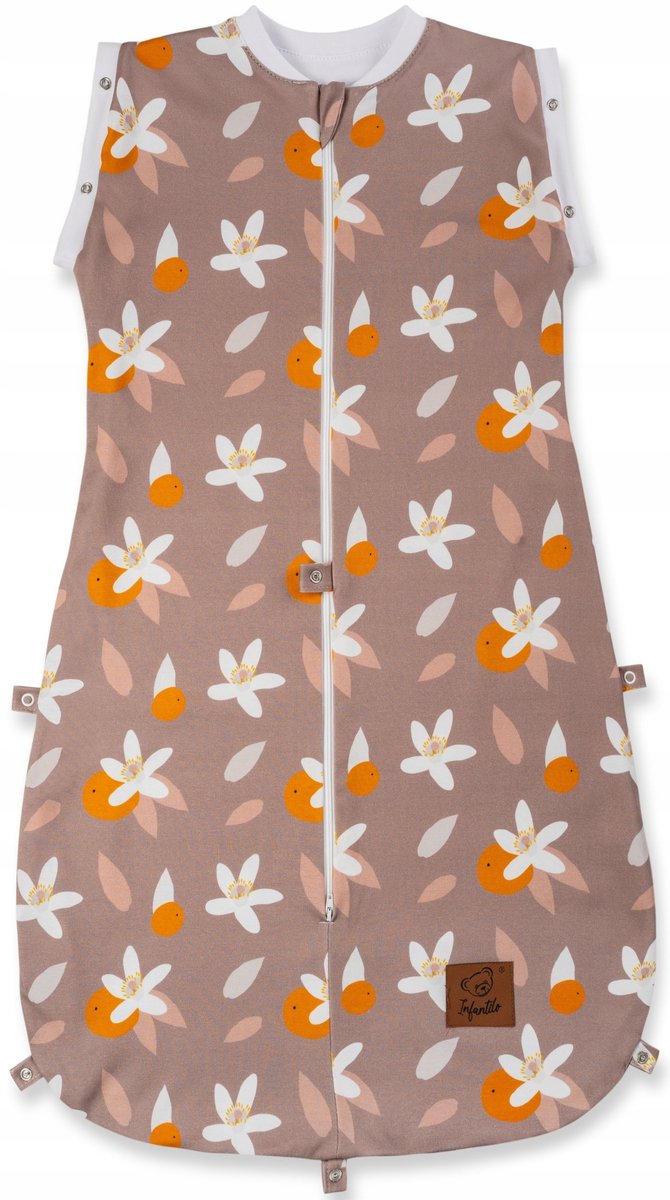 Baby Slaapzak Premium Gebreid Zomer 1.5 TOG 0-18 Maanden Oranje