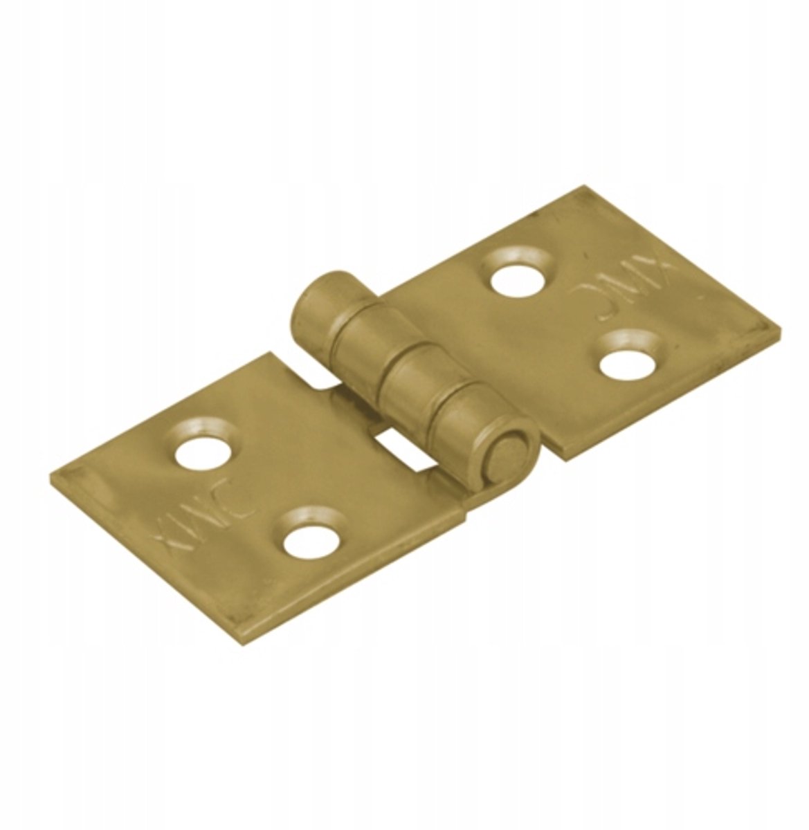 Universele Constructiescharnieren 50x25mm - Gegalvaniseerd Goud