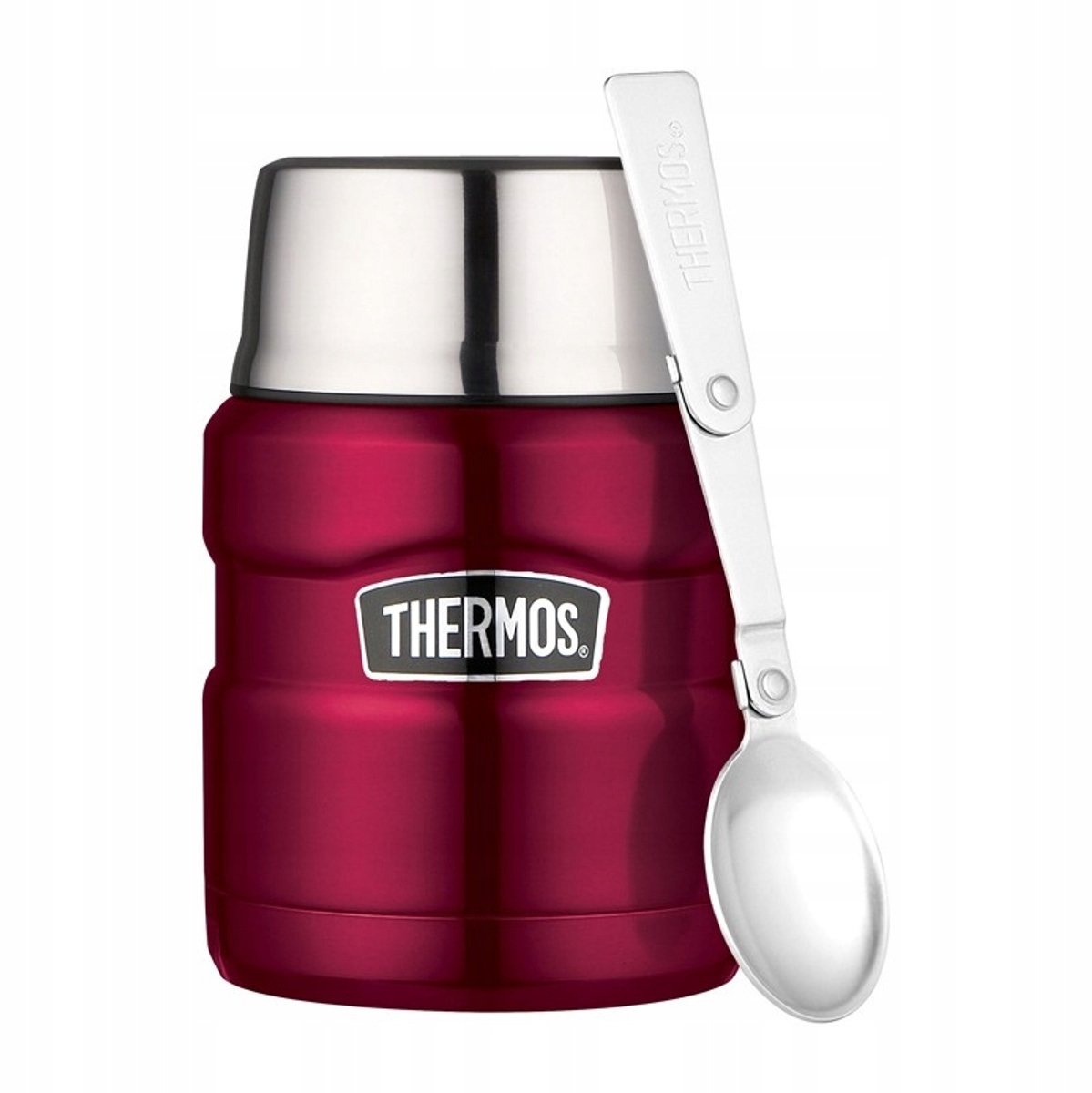 Thermos Voedselcontainer 470ml met Lepel - Fiolet