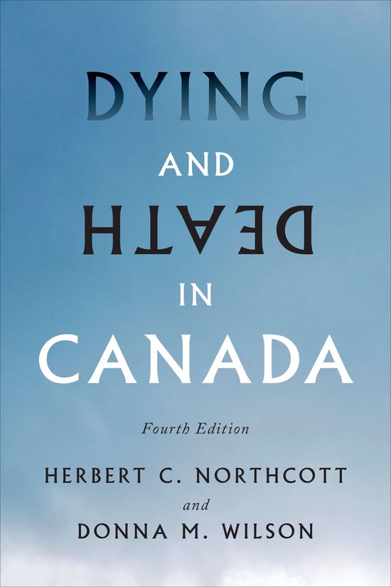 Dying and Death in Canada, Fourth Edition - cover