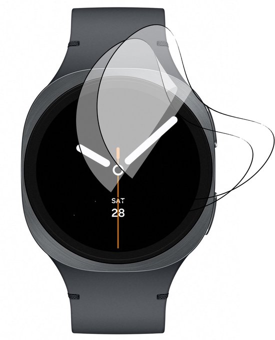 Screenprotector geschikt voor Samsung Galaxy Watch 8 40mm - 2x FlexGuard Screen Protector