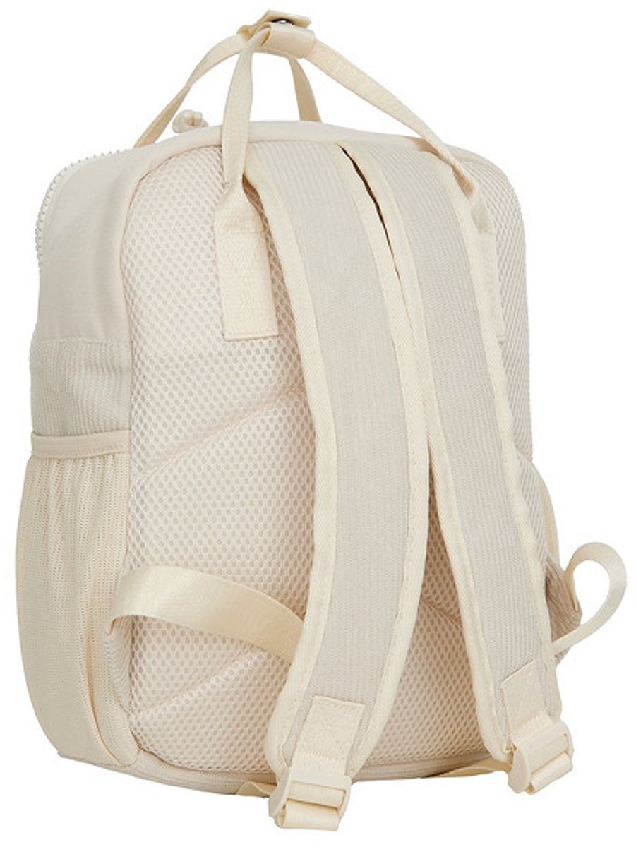 New Rebels Ribbi Juno Handel Backpack mini – Ribstof 900D Polyester 13L Lichtgewicht & Comfortabel – 23x10x31 cm – Dames & Heren Rugzak Beige – foto 2