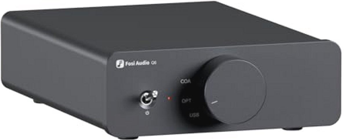 Mini Desktop DAC voor HiFi Audio - Digitale naar Analoge Audio Converter met veelzijdige aansluitmogelijkheden