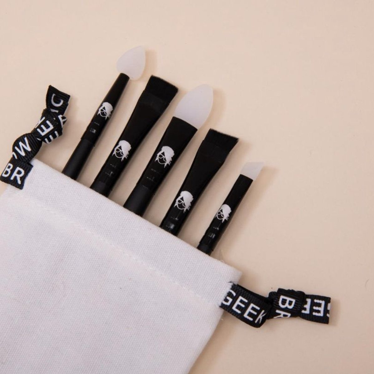 The Brow Geek™ Your Magic Wands Brow Brushes full kit of 5