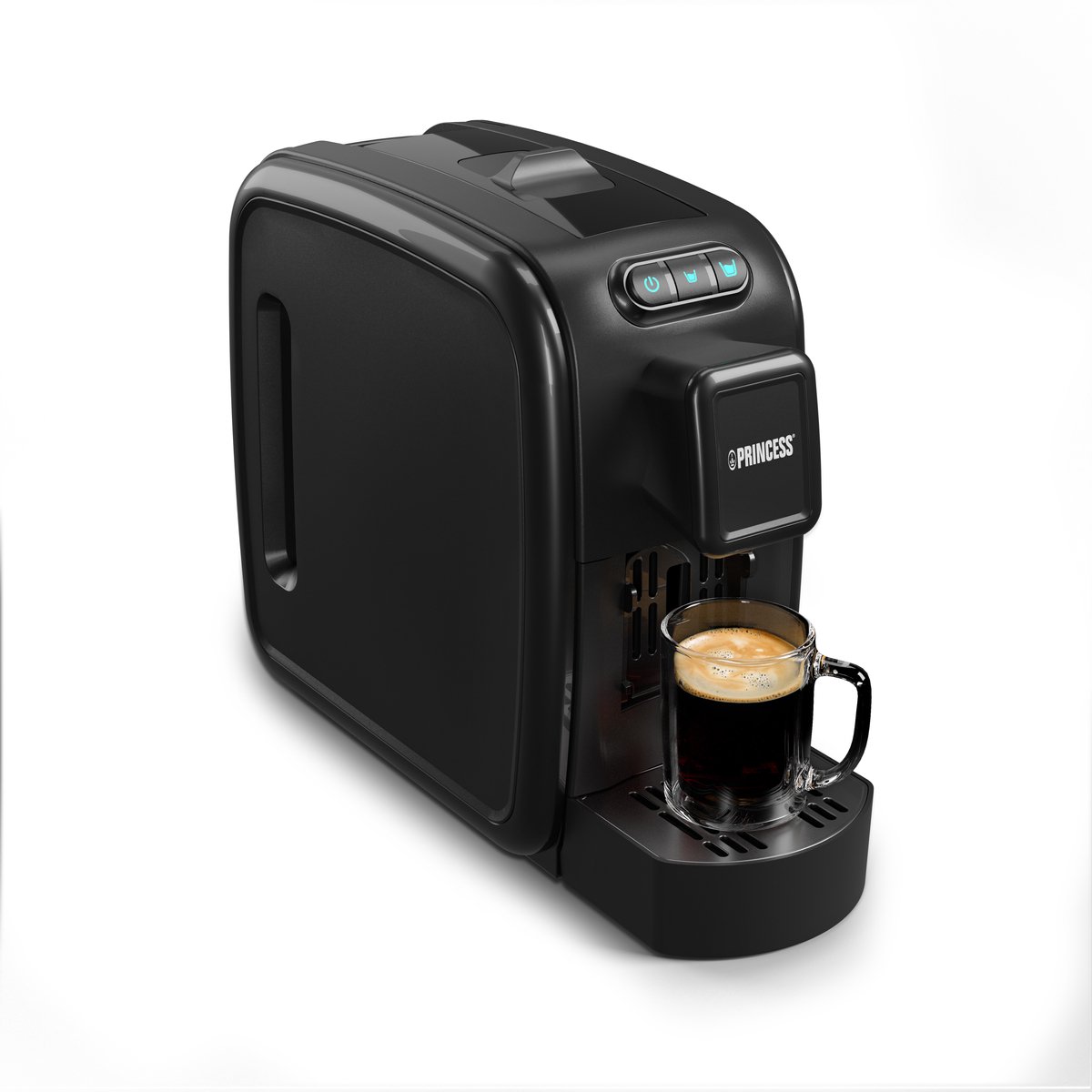 Princess 249420 ESE Pod Koffiemachine – 19 Bar – 0,8L Waterreservoir – Verstelbaar Koffievolume – Automatische Uitschakeling – Compact & Onderhoudsvriendelijk