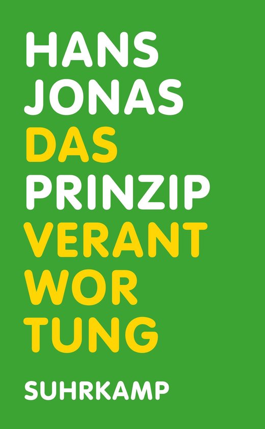 Das Prinzip Verantwortung - cover
