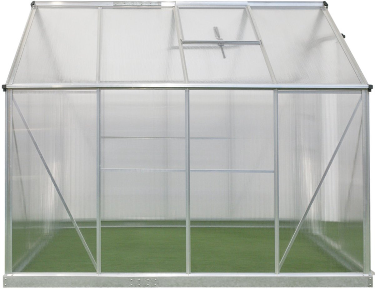 Westmann Greenhouse Flora 68 - 252 x 192 x 201 cm - Silver
