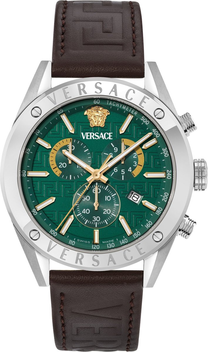 Versace VEKJA0325 Athletics Chrono heren horloge 44 mm