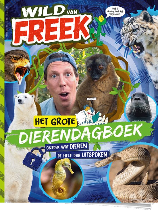 Freek Vonk - Wild van Freek - Het Grote Dierendagboek - Winterboek 2025
