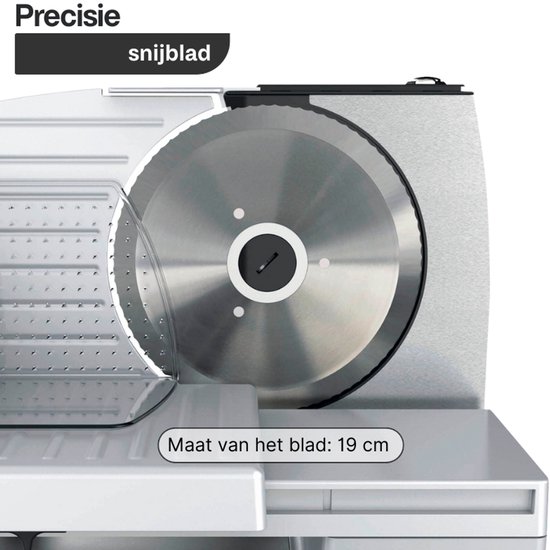 Magimix - T190 Snijmachine - Zilver - Snijblad 19 cm - Gekarteld