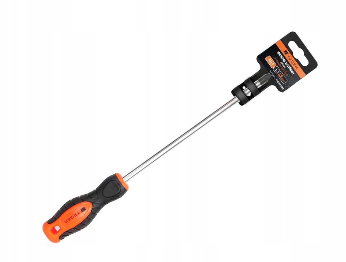 Kruiskopschroevendraaier PH 3x200mm - Sterk en Ergonomisch