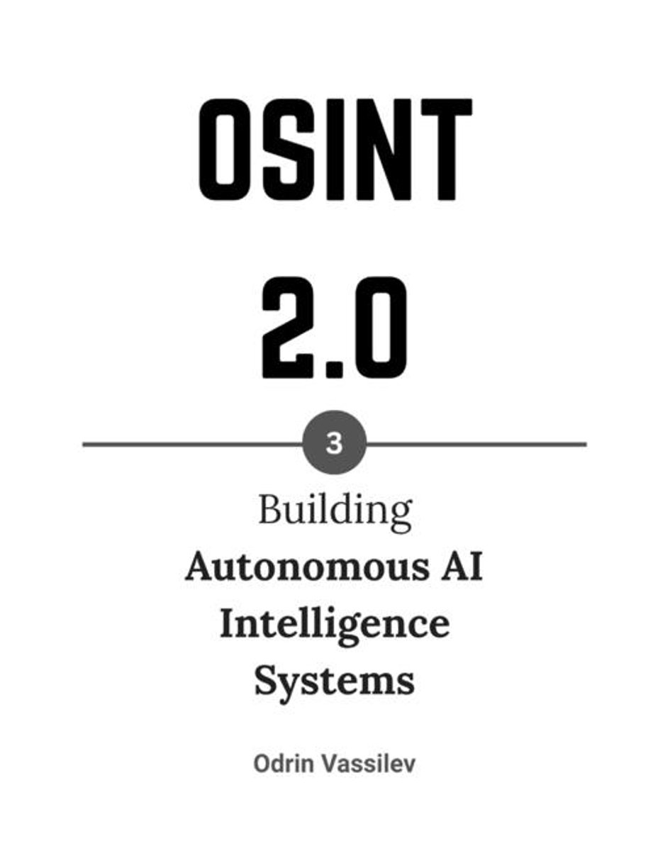 Omslag van Osint 2.0 - Artificial Intelligence for Open-Source Intelligence and Cyber Investigations- Osint 2.0