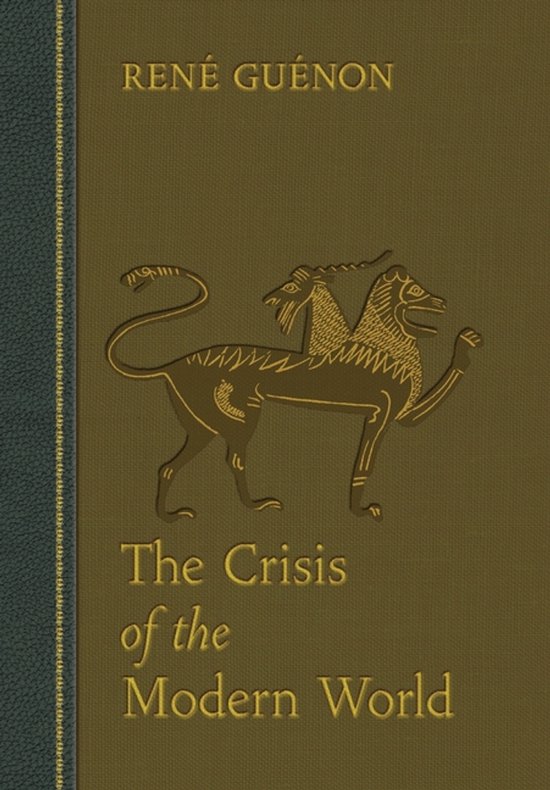 The Crisis of the Modern World - cover