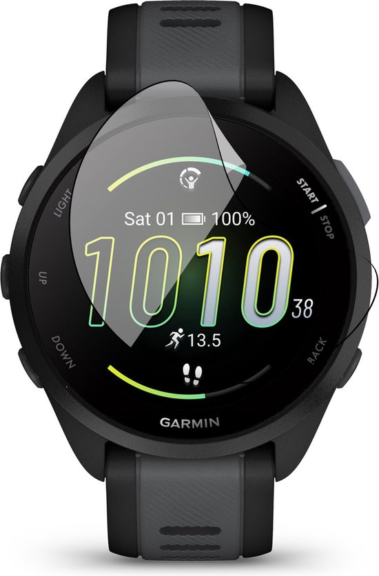 Protection d'écran compatible avec Garmin Forerunner 165 - 1x Protection d'écran FlexGuard