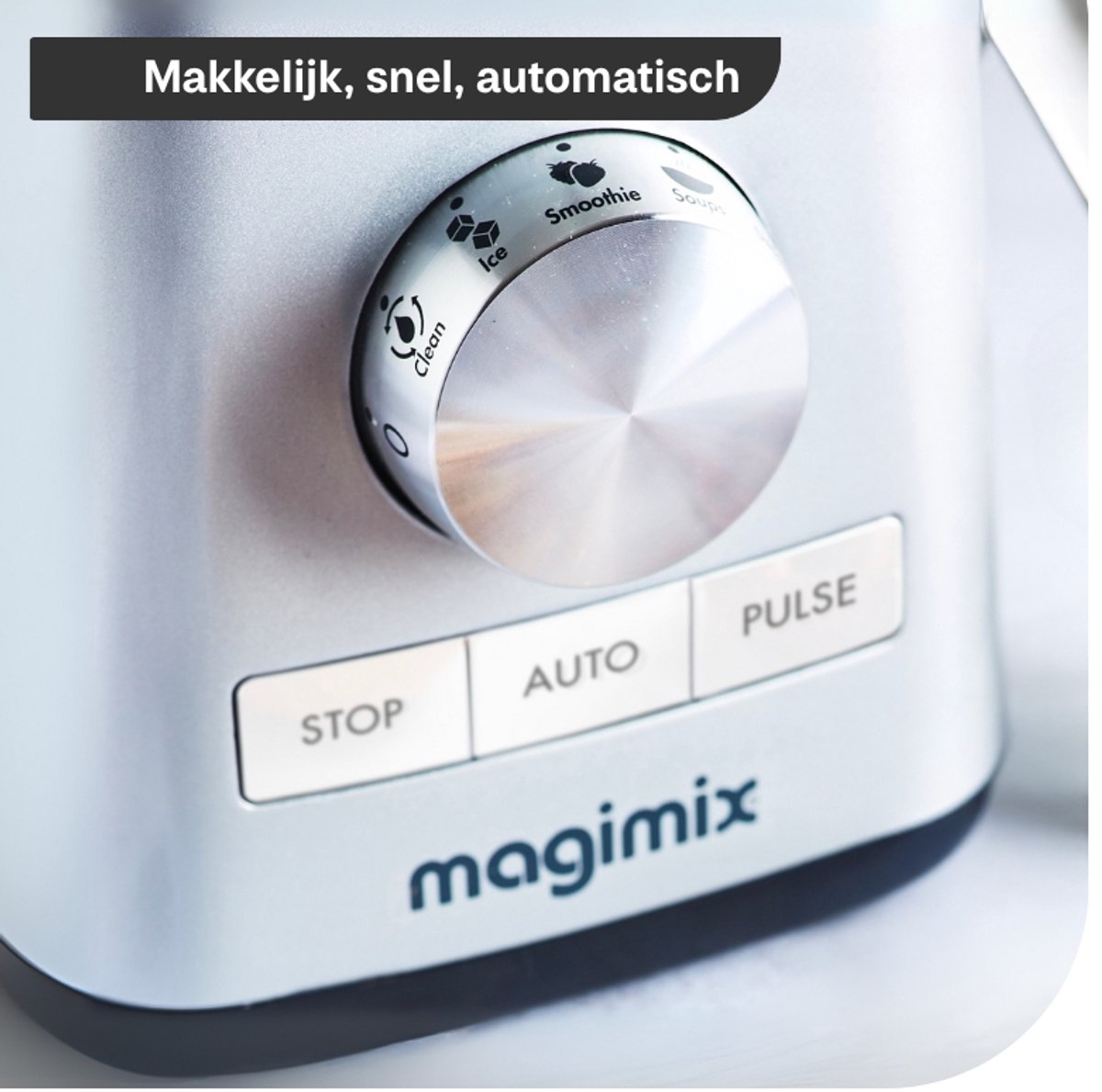 Magimix Power Blender - Smoothie Maker 1,8 Liter - Ice Crusher - Rood – foto 2