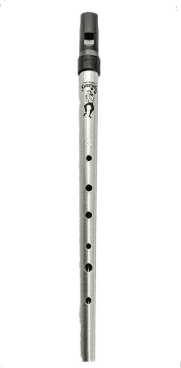 Sweetone Tin Whistle (Ierse Fluit) D Zilver