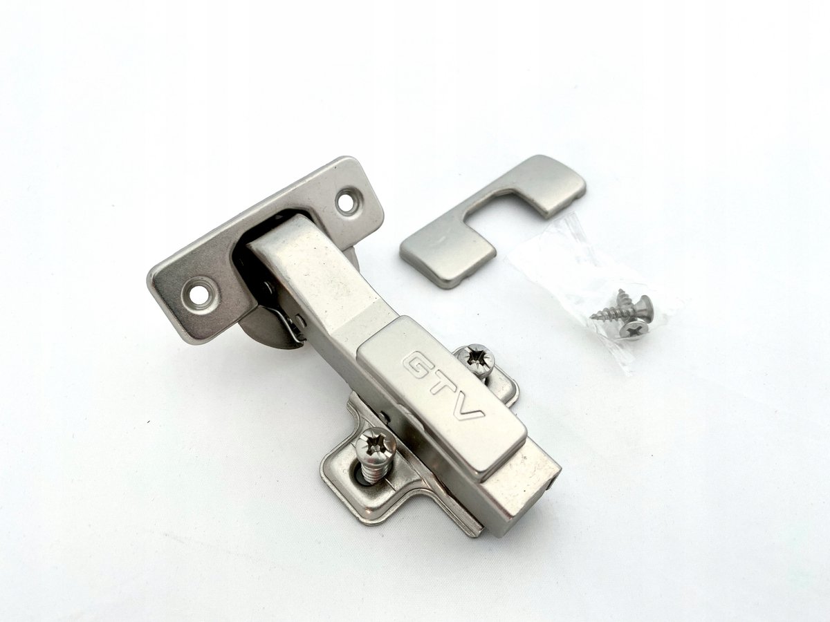 GTV Hoekshinger 45° Hydraulische Clip-on Nikkel