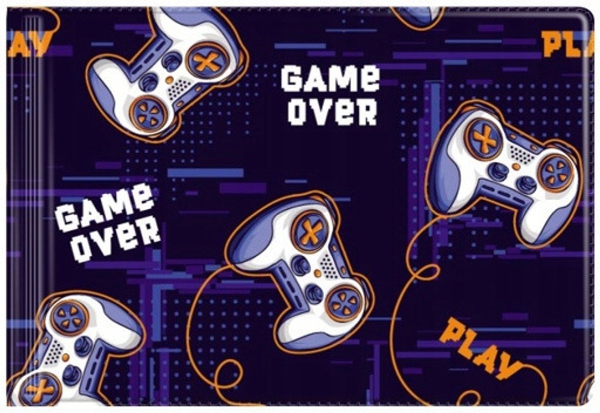 Kaartmapje met Gamepad Print - Bescherm je School ID