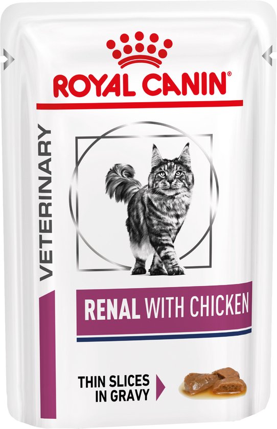 Royal Canin Renal Kip - Kattenvoer - 12 x 85 g
