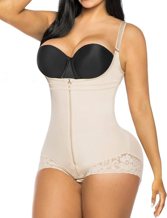 Shapewear Voor Vrouwen Buikcontrole Fajas Colombianas Body Shaper Open shapewear-voor-vrouwen-buikcontrole-fajas-colombianas-body-shaper-open