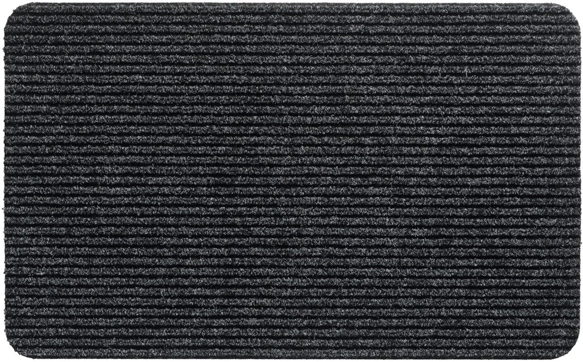 Deurmat 60x40 cm – PVC & Polyester – Lichtgewicht – Anti-slip – Voor Binnengebruik