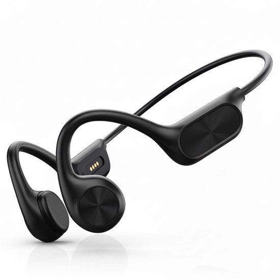 Audrax® Pulse - Écouteurs intra-auriculaires Sport - Casque à conduction Bone - Écouteurs sans fil - Étanchéité IPX8 - Carte mémoire interne 32 Go - Compatibles avec tous les smartphones et montres connectées