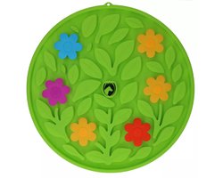 Excellent Horse Snuffelmat Paard - Paardenspeelgoed - Slowfeeder Paard - Snackmat voor Paarden tegen Verveling - Geschikt voor Paarden en Pony's - Flower Power