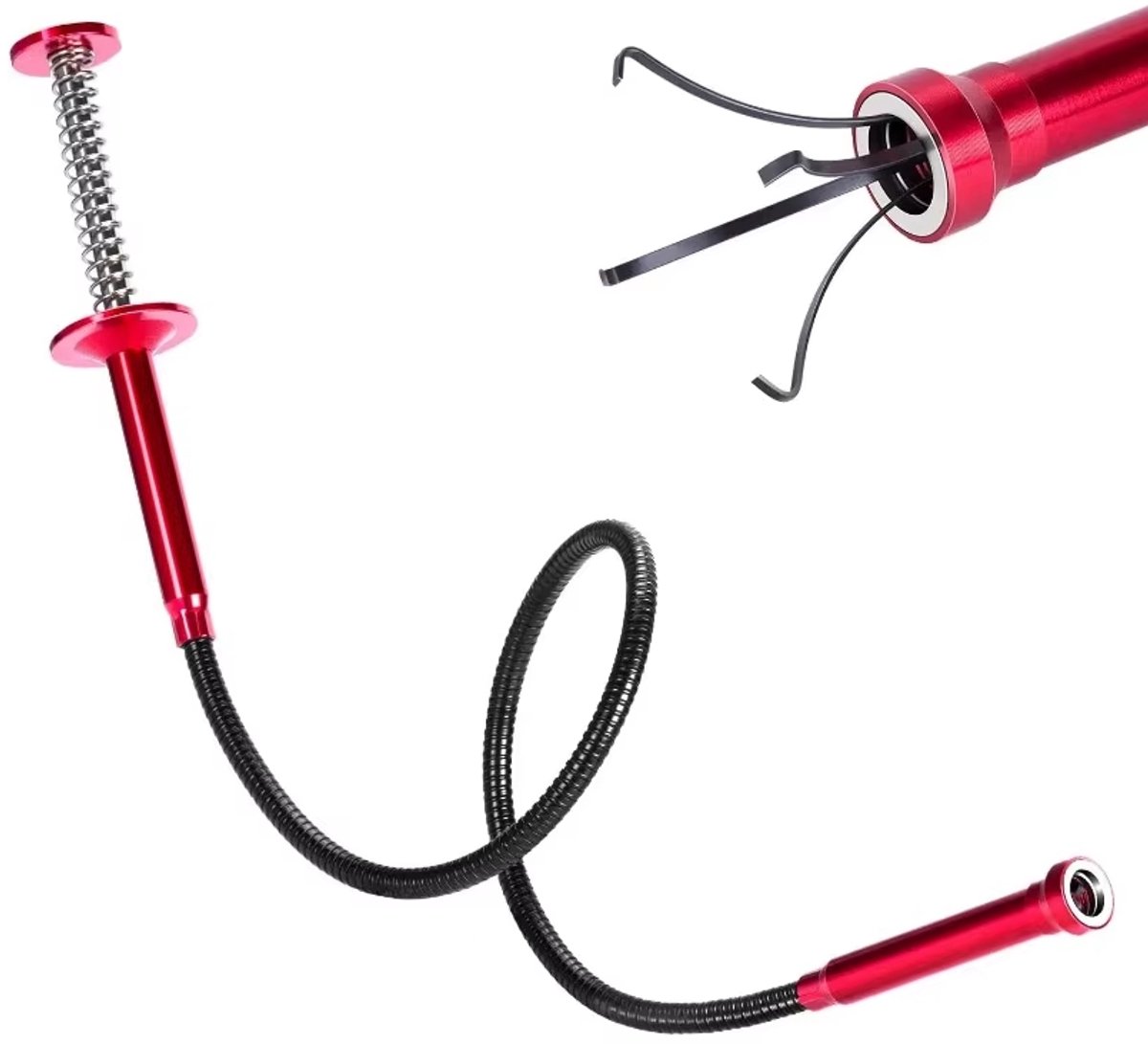Actie4you® - Flexibele Pick up Tool - 60cm – Grijper met Magneet – 2 in 1 Tool - Rommel Grijper – 1 Stuk