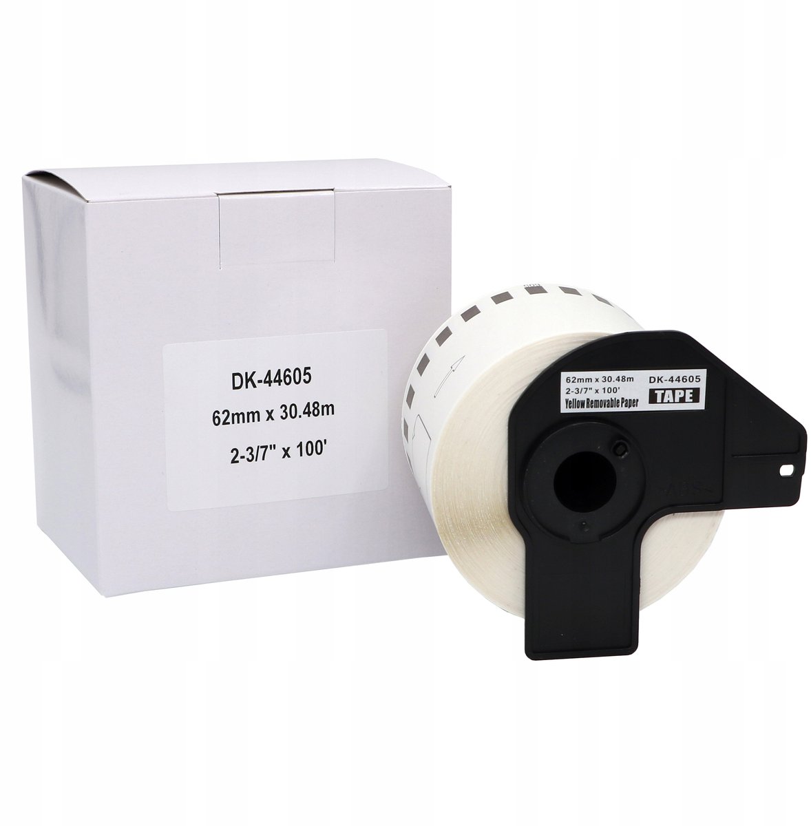 Brother DK-44605 Thermisch Labellint Geel 62 mm x 30,48 m
