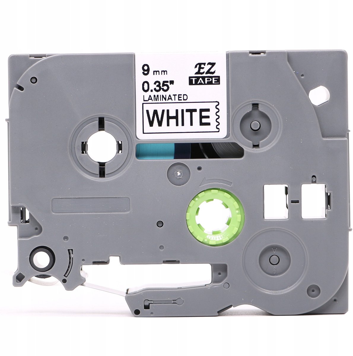 Specmark TZe-221 tape 9mm wit/zwart compatibel met Brother P-Touch