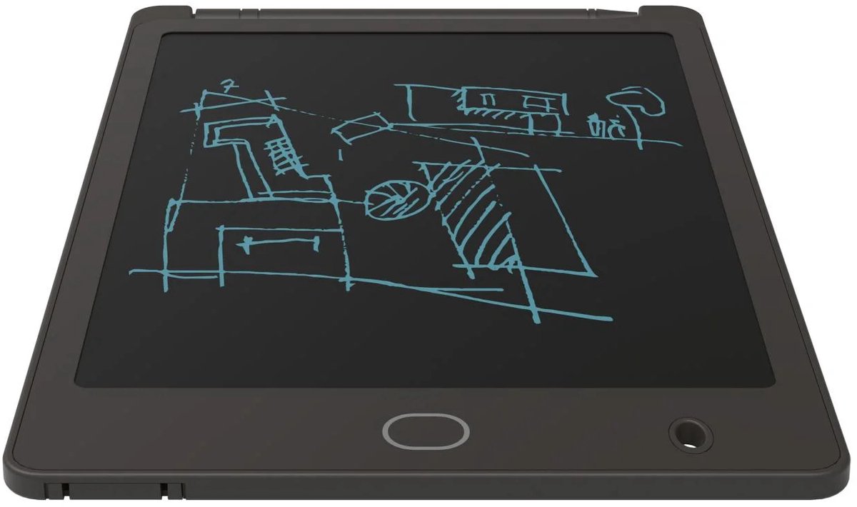 Silvercrest LCD Schrijfbord - Tekentablet - Zwart - 22,2 x 14,9 x 0,54 cm - 8.5 inch