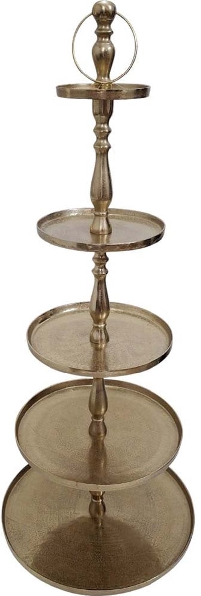 Etagère Brush goud 140cm