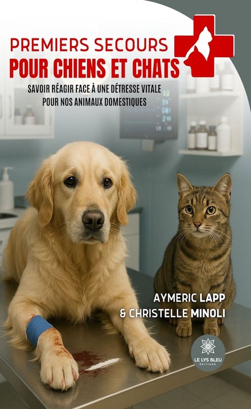 Premiers secours pour chiens et chats - cover