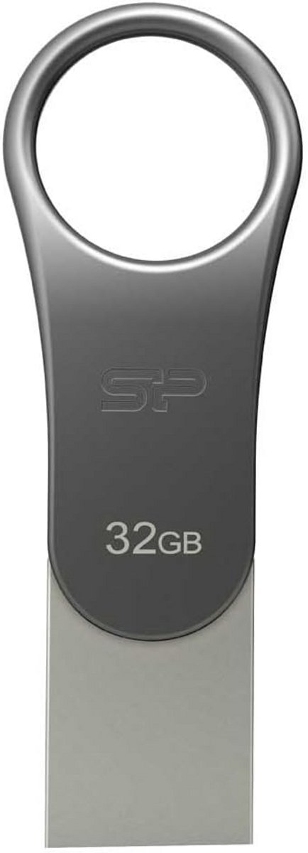 32GB Dual USB-C & USB-A 3.0 Flash Drive voor Telefoon en Computer
