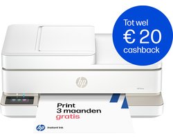 HP ENVY 6520e - All-in-One Printer - Geschikt voor Instant Ink - Beige