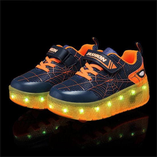 XRDSHY Schoenen met wieltjes, voor kinderen, 4 wieltjes, skateboardschoenen, sportschoenen, voor jongens en meisjes, 2-in-1 multifunctionele rolschaatsen, outdoor-loopschoenen, roze, 31 EU XRDSHY Schoenen met wieltjes, voor kinderen, 4 wieltjes, skateboardschoenen, sportschoenen, voor jongens en meisjes, 2-in-1 multifunctionele rolschaatsen, outdoor-loopschoenen, roze, 31 EU